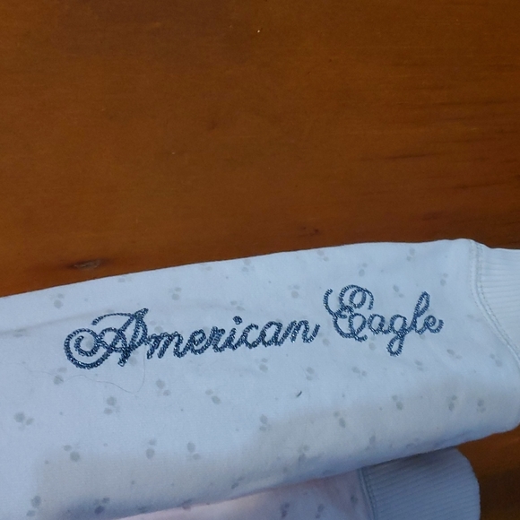American Eagle Zippered Hoodie Medium - Picture 3 of 4